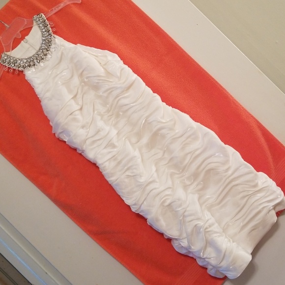 White Party Dress - Picture 7 of 7